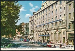 1969  Írország-Magyarország mérközésről a magyar játákosok által aláírt képeslap Szentmihályi, Kápos...