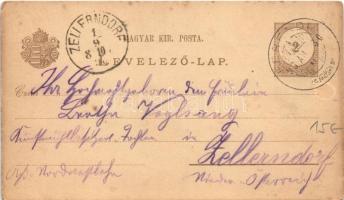 1898 (Vorläufer) Ferendia, Ferend; piac. Rajzos művészlap / market. Art postcard (EK)