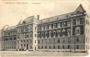 1915 Chernivtsi, Czernowitz, Cernauti, Csernyivci; Justizpalais / palace of justice (EK)