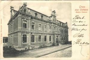 1902 Ostrowo, Kaiserl. Postamt / post office (EB)