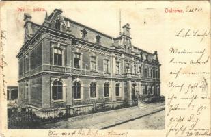 1903 Ostrowo, Post / poczta / post office (EB)