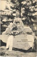 Chernivtsi, Czernowitz, Cernauti, Csernyivci; Kaiserin Elisabeth Denkmal / Sisi (Sissi) statue (EK)