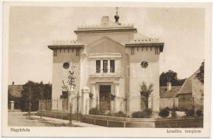 Nagykőrös, Izraelita templom, zsinagóga. Németh Sándor kiadása / synagogue