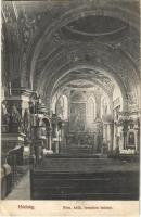 Hódság, Odzaci; Római katolikus templom belső. Rausch Ede kiadása / church interior (EK)