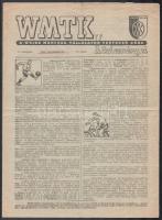 1941 WMTK. A Weiss Manfred Vállalatok Testedző Körének közleményei. V. évf. 38. és 39. számok, 1941....