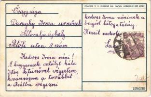 1922 Frohe Östern im Felde. Armee II. / WWI K.u.k. military Easter greeting. Athenaeum Art Nouveau s...