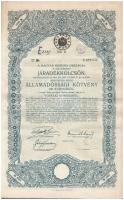 Budapest 1917. "A magyar korona országai 6%-kal kamatozó Járadékkölcsön" államadóssági köt...