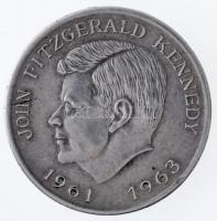 DN John Fitzgerald Kennedy 1961 - 1963 fém emlékérem (20mm) T:2,2-