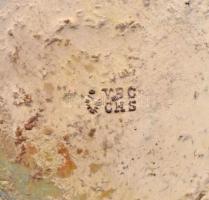 1925. Motorsport fém díjserleg rajta a "KMAC (Királyi Magyar Automobil Club)" és az "...