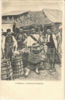 1909 Bosnien u. Herzegovina. Türkischer Limonadeverkäufer / Turkish lemonade seller, Bosnian folklore, traditional costumes (EK)