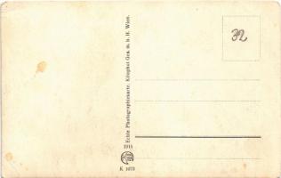 1914-1915 Lipnik felgyújtása / Weltkrieg, nach der Erstürmung von Lipnik wird dasselbe in Brand gese...