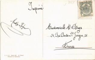 Teniszezők / Tennis match. T.S.N. Serie 891