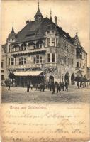 ~1899 (Vorläufer) Segesvár, Schässburg, Sighisoara; Iparosegylet háza / Gewerbevereinshaus / House of Craftsmen Association (EK)