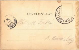 ~1899 (Vorläufer) Segesvár, Schässburg, Sighisoara; Iparosegylet háza / Gewerbevereinshaus / House o...