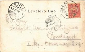 1904 Somorja, Samorín; Felső-Csallóközi "Pipagyújtói" honvéd emlékmű az 1849-ben elesett h...