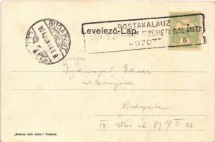 1904 Nagyszombat, Tyrnau, Trnava; Dóm templom, kálvária. Bediene dich allein / church, calvary