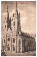 1912 Ditró, Gyergyóditró, Ditrau; Katolikus templom. Keresztes István kiadása / church