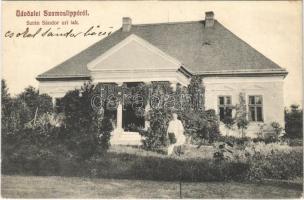 1917 Szamoslippó, Lipau; Sztán Sándor úri lak, kastély / villa castle