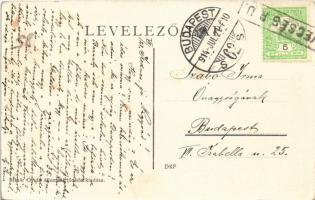 1914 Vecsés, Fő utca. Minár Gyula kiadása (EK)