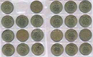 Ghána 1984. 5c Al-Br (23x) T:2,2-
Ghana 1984. 5 Cedis Al-Br (23x) C:XF,VF