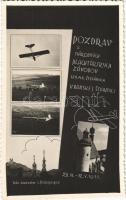 1935 Selmecbánya, Schemnitz, Banská Stiavnica; Z Národnych Plachtárskych Závodov / Nemzeti vitorlázórepülő verseny M. R. Stefánik emlékére / National Gliding Competitions in memory of M. R. Stefánik. Foto S. Protopopov + So. Stpl