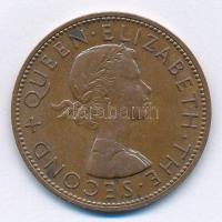 Új-Zéland 1962. 1p Br II. Erzsébet T:2 New Zealand 1962. 1 Penny Br Elisabeth II C:XF Krause KM#24.2