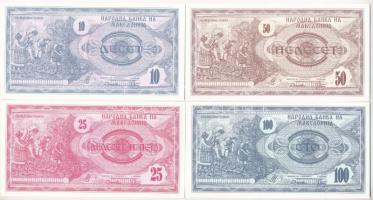 Macedónia 1992. 10D + 25D + 50D + 100D T:I
Macedonia 1992. 10 Dinara + 25 Dinara + 50 Dinara + 100 ...
