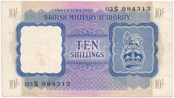 Nagy-Britannia / Brit katonai kiadás 1943. 10Sh T:III Great-Britain / British Military Authority 1943. 10 Shillings C:F Krause M5