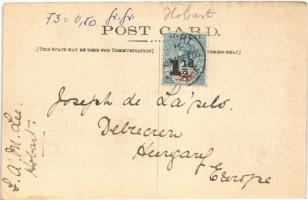 1906 Hobart, Elizabeth Street, tram