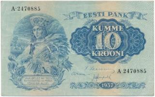 Észtország 1937. 10K T:III Estonia 1937. 10 Krooni C:F Krause 67