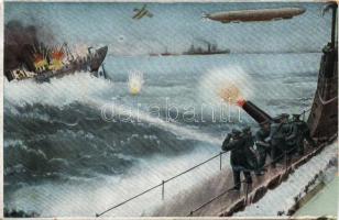 WW. I. Zeppelin, Warship (EB)