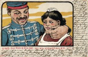 Military love humor litho