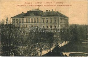 Zimony, Semlin, Zemun; Reál gimnázium. W.L. 903. / grammar school