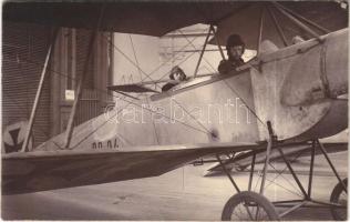 1915 Nemti, MÁG Fokker harci kétfedelű repülőgép / Fokker biplan fighter aircraft. photo (EK)