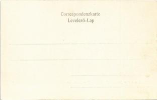 Gruss aus dem Brucker Lager, Zwei Gliederfeuer. H. Effenberger 1432. / Üdvözlet Lajtabruckról! Kétso...