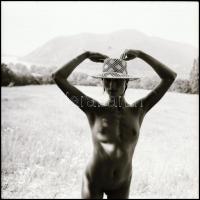 cca 1987 A természet lágy ölén, Menesdorfer Lajos (1941-2005) budapesti fotóművész hagyatékából, 9 d...