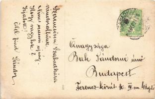 1909 Szabadka, Subotica; Klotild kénsav- és műtrágyagyár, cs. és kir. katonák / sulfuric acid and fe...