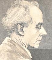 Pásztor Gábor (1933-2012): Bartók. Rézkarc, papír, jelzett, üvegezett keretben, 39×29 cm