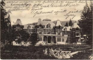 1917 Koritnyica, Korytnica; Hygiea fürdő szálloda. Feitzinger Ede No. 799L. / spa, hotel, villa (EK)