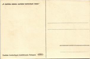 A cserkész minden cserkészt testvérének tekint. Cserkész levelezőlapok kiadóhivatala / Hungarian boy...