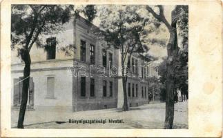 Petrozsény, Petrosani; Bányaigazgatósági hivatal / mine directorates office (fa)