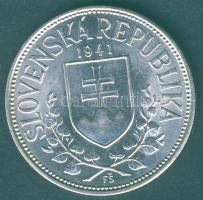 Szlovákia 1941. 20K Ag "St.Kyrill és St.Methodius" T:1-/2+