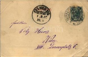 1902 Brno, Brünn; Brno ze Spilberku / general view from the castle (EB)