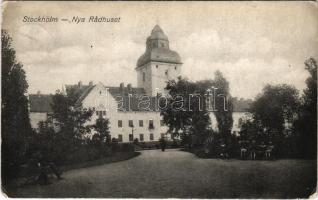 1917 Stockholm, Nya Radhuset / the new town hall (EK)