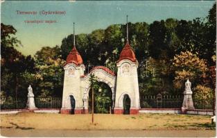 Temesvár, Timisoara; Gyárváros, Városligeti bejáró / Fabric, park entrance