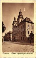 1943 Debrecen, Római katolikus templom és gimnázium (Rb)