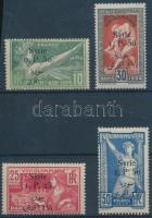 Olympics overprinted set, Olimpia felülnyomott sor