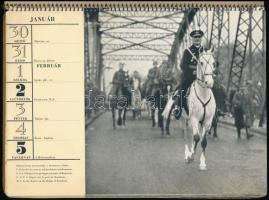1939 Honvéd naptár. Összeáll.: Kern Ferenc: A címlapot tervezte és rajzolta: Rimaszéki R. Aladár. A ...