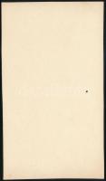 1932 Kinszki Imre (1901-1945) budapesti fotóművész hagyatékából, szignóval jelzett vintage fotó (Por...