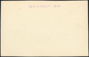 cca 1931 Kinszki Imre (1901-1945) budapesti fotóművész hagyatékából, pecséttel jelzett vintage fotó ...